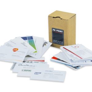 Cartes de visite et packaging